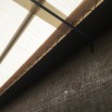 Vue intérieure, protection de la bâche à l'enroulement avec une bande caoutchouc haute résistance