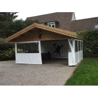 rideau pour carport