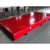 Matelas de sport vue de dessus