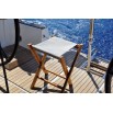  Tabouret marin en toile SUNBRELLA Marine de chez DICKSON