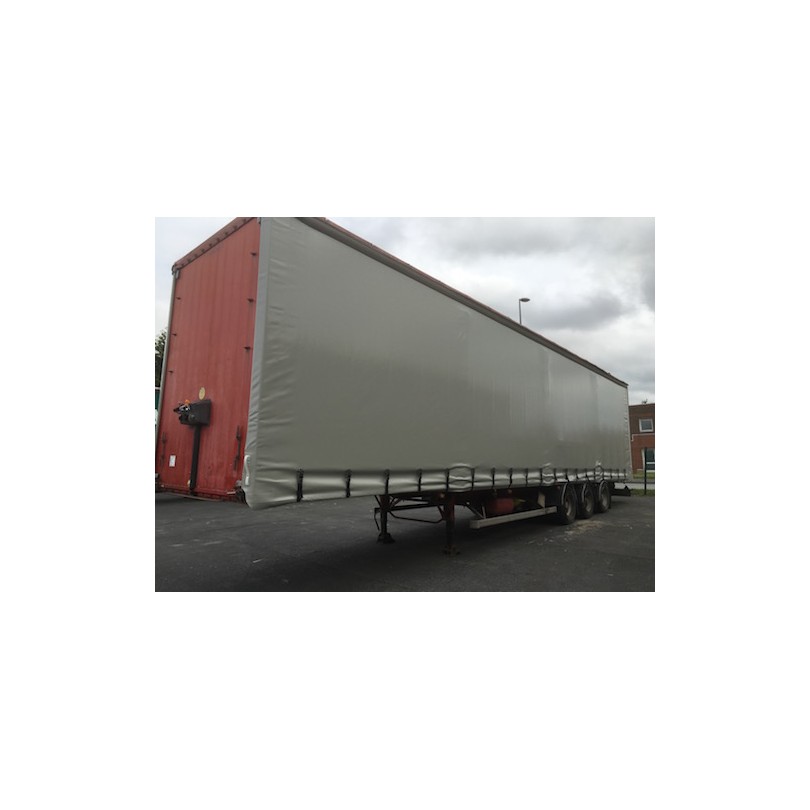 Bâche PVC 900g/m² rideaux coulissants pour camion