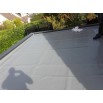 Pose d'une bâche plate en PVC 900g/m2 - Etanchéité toiture assurée - pose par équipe NORD BACHES