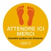 Adhésif Spécial pour gestes barrières