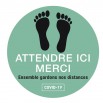 Adhésif Spécial pour gestes barrières