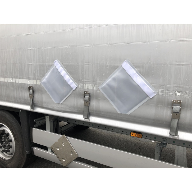 Bâche PVC 900g/m² rideaux coulissants pour camion