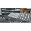  Toiture de verrière en bâche PVC translucide
