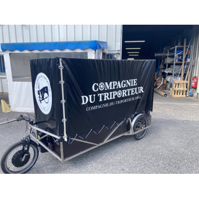 Bâche de vélo cargo