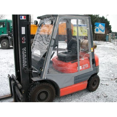 Bâches sur mesure pour chariot élévateur