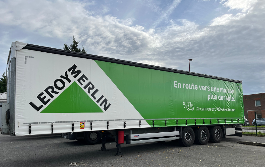 B&acirc;chage camion Leroy Merlin