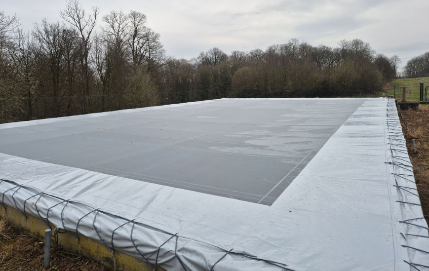 Bassin de r&eacute;tention